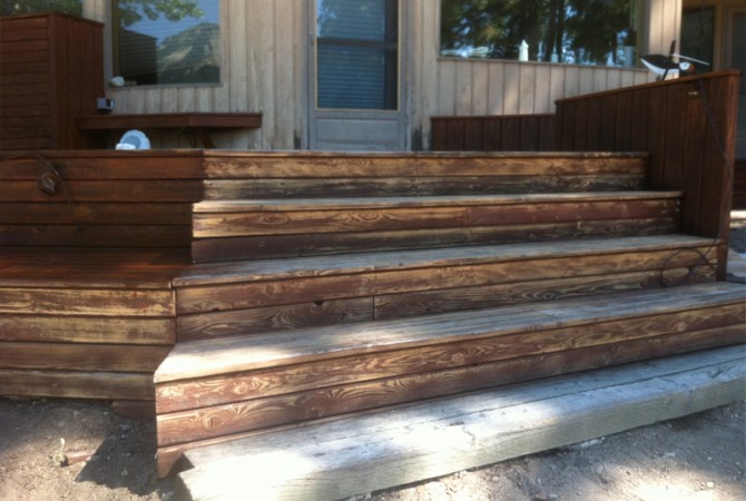 Staining Before